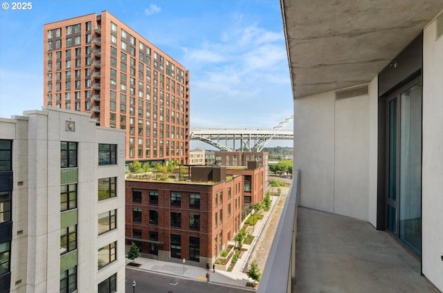 1150 NW Quimby St Unit 610, Portland, OR 97209 - balcony featuring a city view