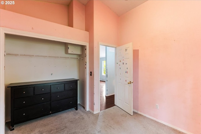 10406 NE 88th St, Vancouver, WA 98662 - unfurnished bedroom with carpet flooring, a high ceiling, and a closet