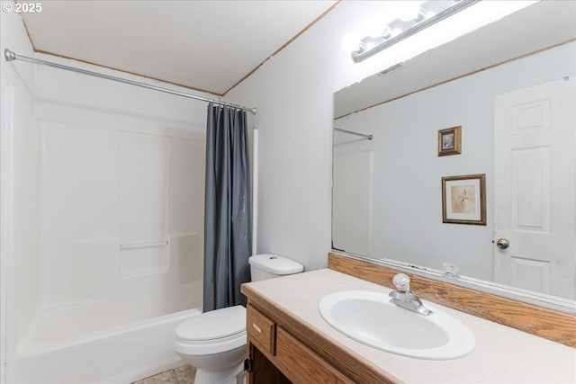 10406 NE 88th St, Vancouver, WA 98662 - bathroom featuring vanity and shower / bathtub combination with curtain