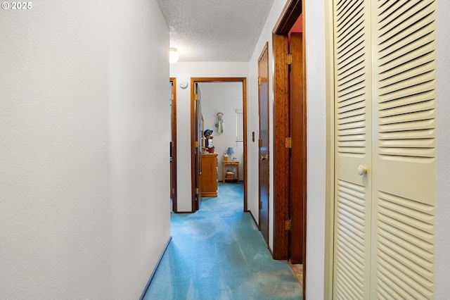 8157 Thurston Rd, Springfield, OR 97477 - hall with carpet flooring and a textured ceiling