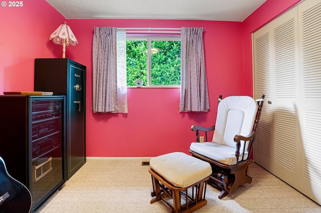 8157 Thurston Rd, Springfield, OR 97477 - living area with carpet and a textured ceiling
