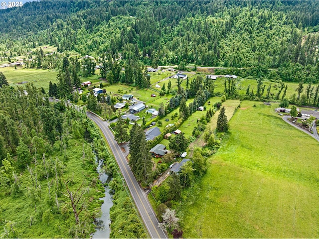 8157 Thurston Rd, Springfield, OR 97477 - aerial overview of property's location featuring a forest