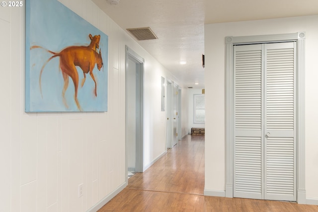 29536 Simmons Rd, Eugene, OR 97405 - hall with wood finished floors and baseboards
