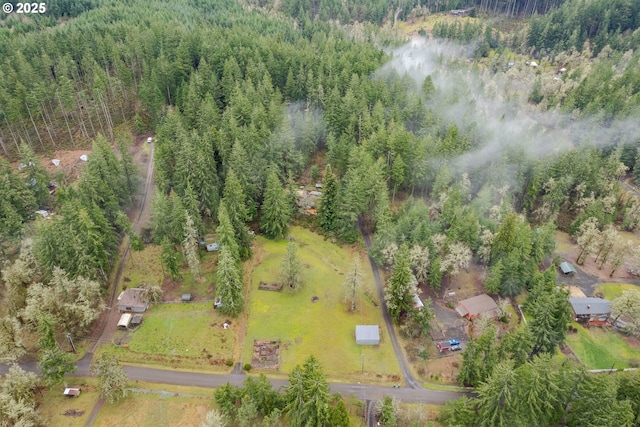 29536 Simmons Rd, Eugene, OR 97405 - aerial view of a heavily wooded area