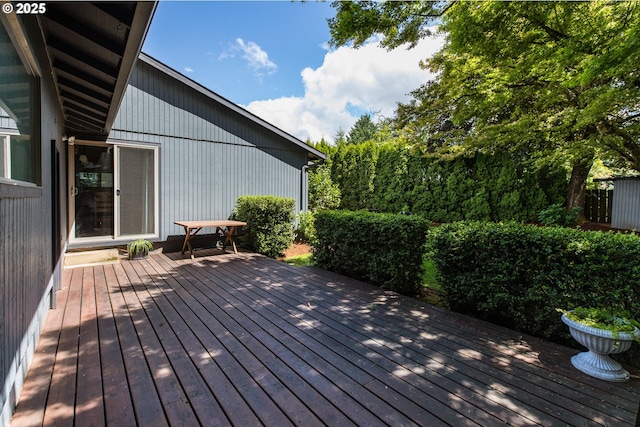 2416 SW 23rd Cir, Troutdale, OR 97060 - view of wooden terrace