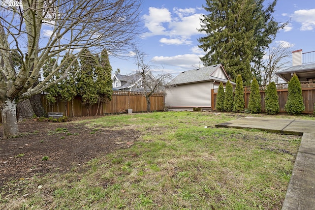 4903 SE Haig St, Portland, OR 97206 - fenced backyard featuring a patio