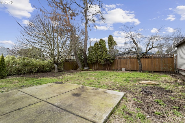 4903 SE Haig St, Portland, OR 97206 - fenced backyard with a patio