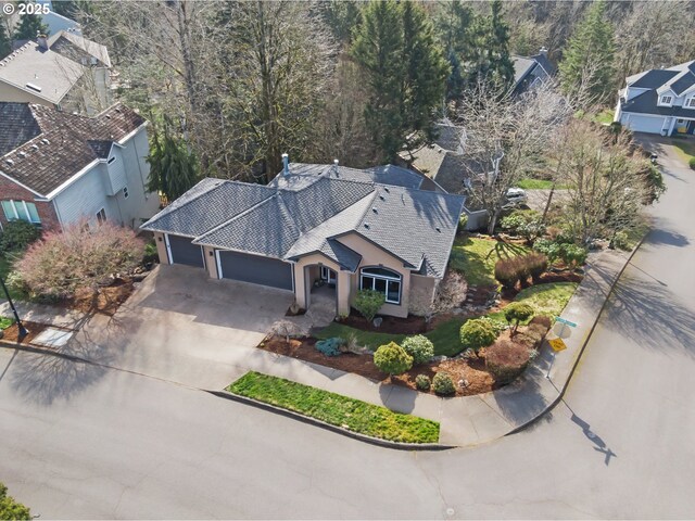 aerial view