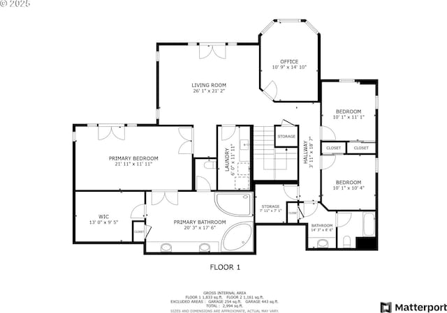 view of layout