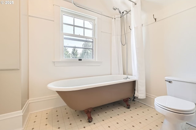 1203 SE 53rd Ave, Portland, OR 97215 - bathroom with toilet and baseboards