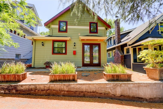 1203 SE 53rd Ave, Portland, OR 97215 - view of front of property with french doors