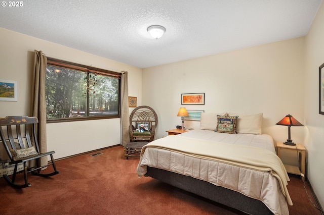 70198 E Barlow Trail Rd, Rhododendron, OR 97049 - bedroom featuring carpet and a textured ceiling