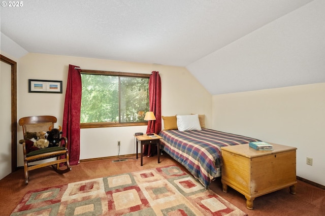 70198 E Barlow Trail Rd, Rhododendron, OR 97049 - carpeted bedroom featuring lofted ceiling