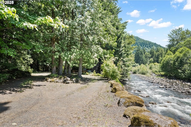 70198 E Barlow Trail Rd, Rhododendron, OR 97049 - view of street featuring a wooded view