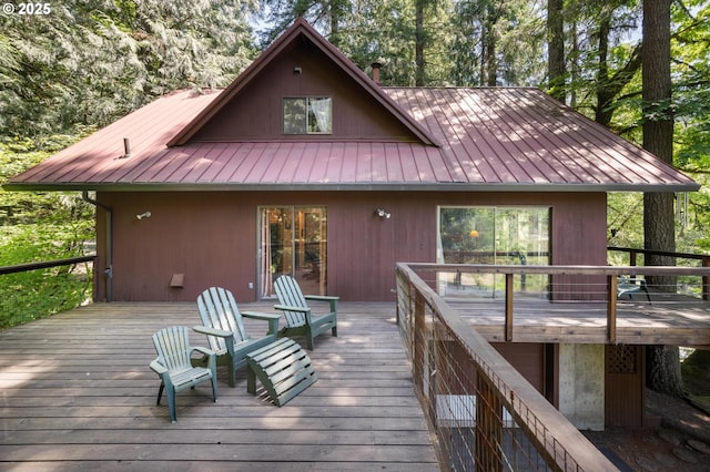 70198 E Barlow Trail Rd, Rhododendron, OR 97049 - view of wooden terrace