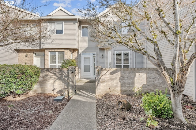 view of townhome / multi-family property