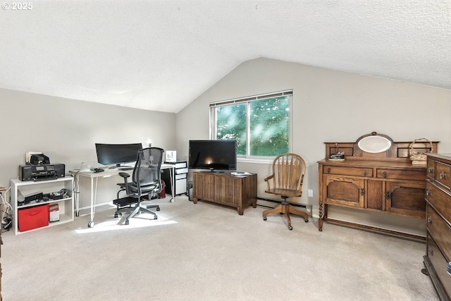 14938 SW 109th Ave, Portland, OR 97224 - home office featuring carpet and lofted ceiling