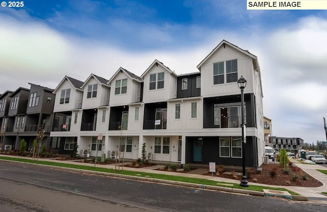 view of townhome / multi-family property