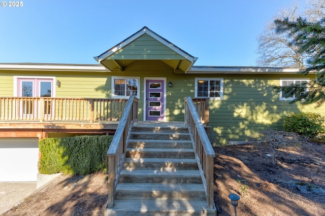 view of front of house