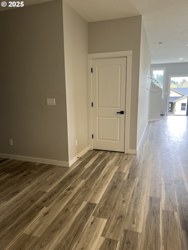 1028 Forest Heights St, Sutherlin, OR 97479 - hall featuring wood finished floors and baseboards