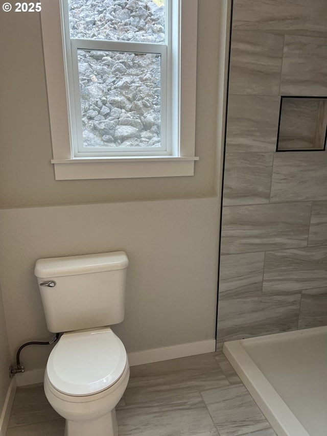 1028 Forest Heights St, Sutherlin, OR 97479 - bathroom with a shower stall and toilet