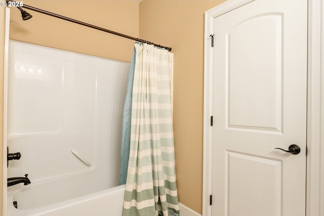 3356 NW 153rd Ter, Portland, OR 97229 - full bath with shower / tub combo with curtain