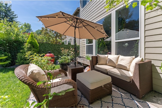 3356 NW 153rd Ter, Portland, OR 97229 - view of patio featuring outdoor lounge area
