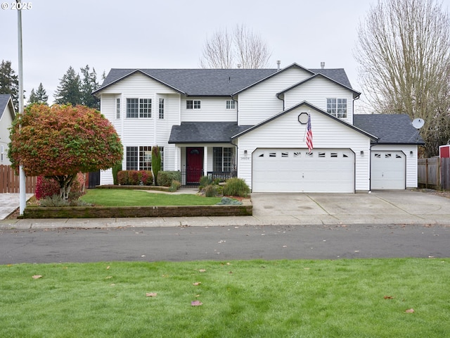 14604 NW 7th Pl, Vancouver, WA 98685 - traditional-style home with a garage, concrete driveway, and a shingled roof