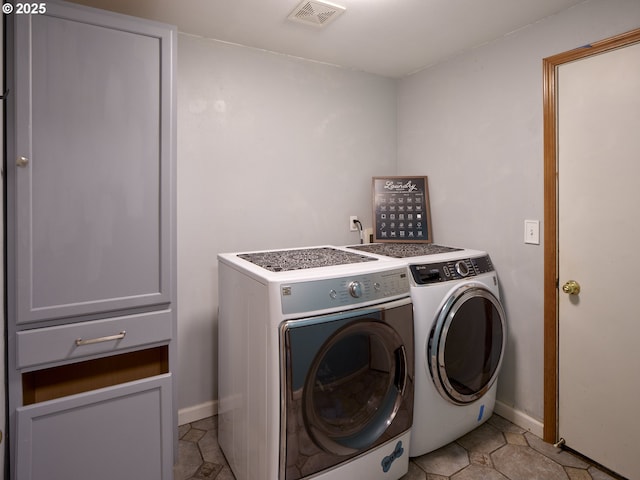 14604 NW 7th Pl, Vancouver, WA 98685 - laundry area featuring separate washer and dryer and cabinet space