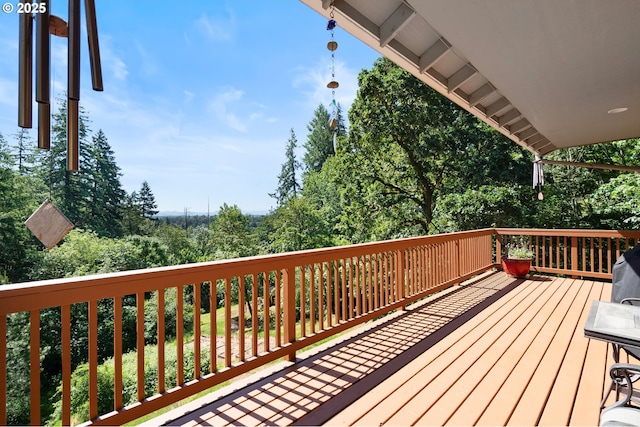 862 NW Edgewood Pl, Albany, OR 97321 - view of wooden deck