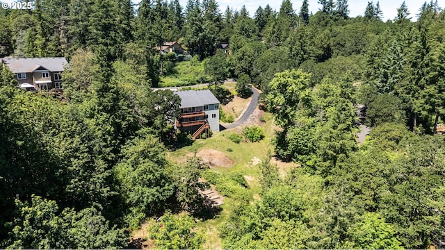 862 NW Edgewood Pl, Albany, OR 97321 - view from above of property featuring a forest