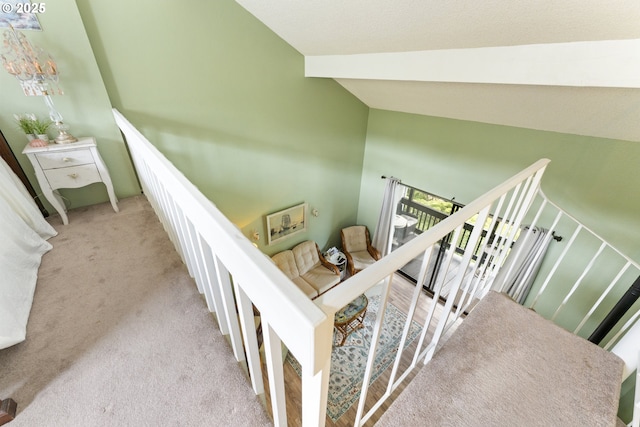 43605 State Highway 38 Unit 22, Reedsport, OR 97467 - stairs featuring carpet floors