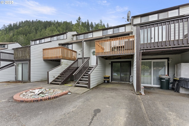 43605 State Highway 38 Unit 22, Reedsport, OR 97467 - back of property with stairs