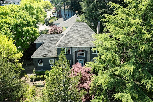 aerial view