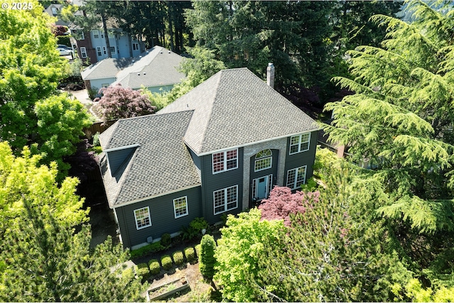 aerial view