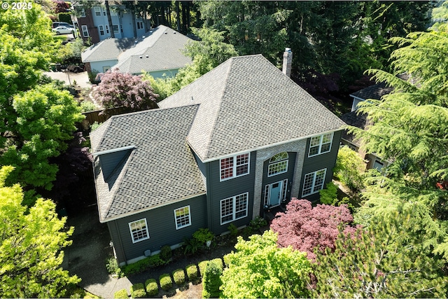 drone / aerial view