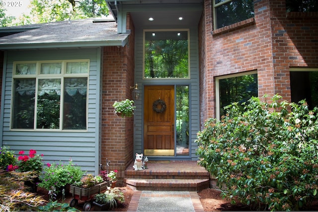 view of entrance to property