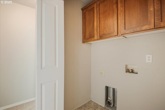 1988 NE 54th Way, Hillsboro, OR 97124 - washroom with hookup for a washing machine, cabinet space, and baseboards