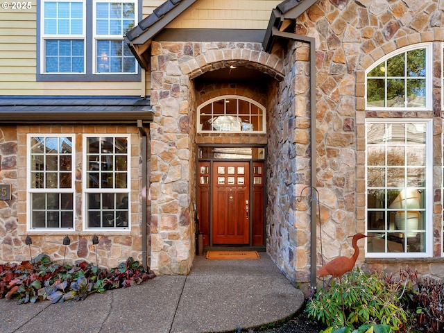 view of property entrance