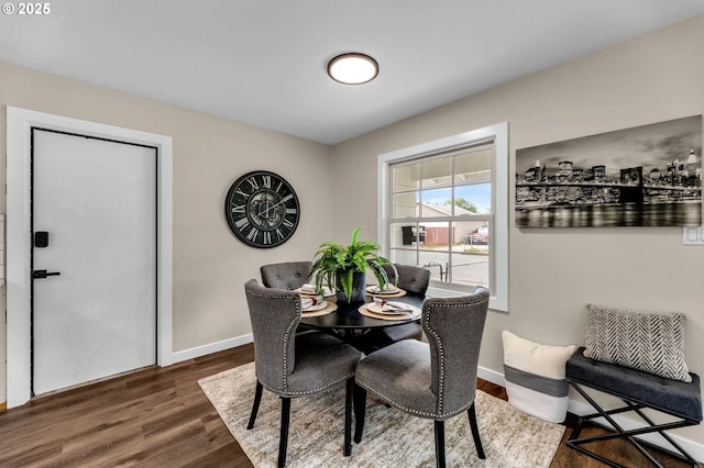 5414 SE 97th Ave, Portland, OR 97266 - dining space featuring wood finished floors and baseboards
