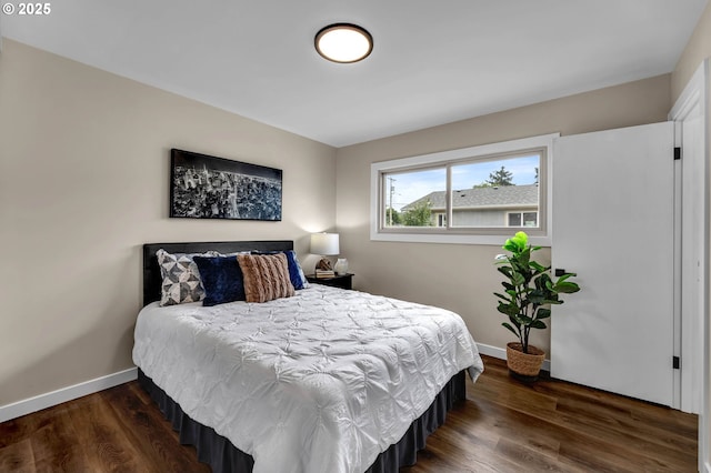5414 SE 97th Ave, Portland, OR 97266 - bedroom with baseboards and wood finished floors