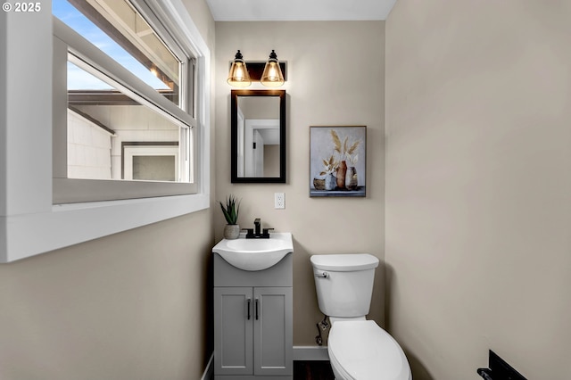 5414 SE 97th Ave, Portland, OR 97266 - half bathroom featuring toilet and vanity
