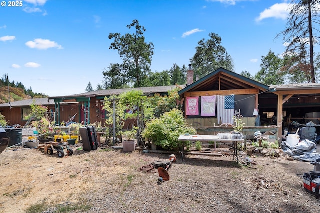 160 Holton Creek Rd, Kerby, OR 97531 - view of front of home with a chimney