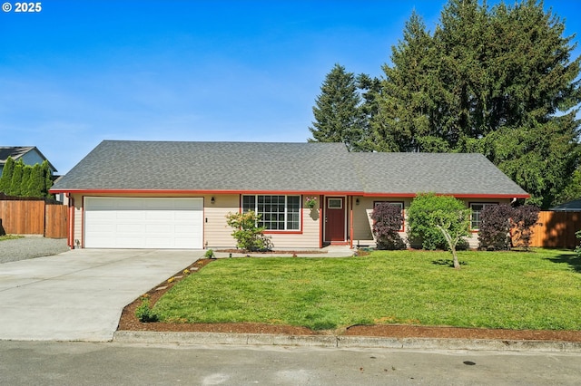 4702 NE 49th Ave, Vancouver, WA 98661 - view of front of property featuring a garage, concrete driveway, and roof with shingles