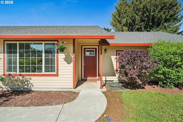4702 NE 49th Ave, Vancouver, WA 98661 - property entrance with a shingled roof and a porch