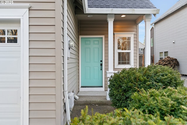 view of property entrance