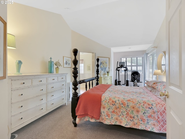 1689 Huckleberry Dr, Seaside, OR 97138 - bedroom with light colored carpet and lofted ceiling