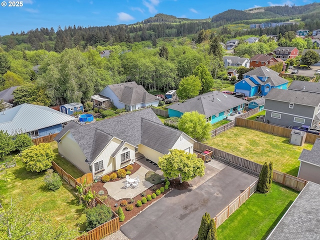 1689 Huckleberry Dr, Seaside, OR 97138 - aerial view of residential area with a forest