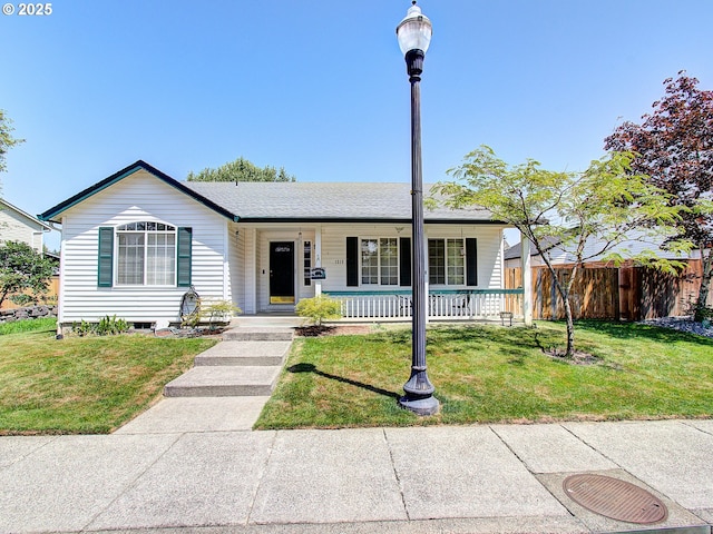 1313 NE 17th Ave, Battle Ground, WA 98604 - ranch-style house featuring covered porch