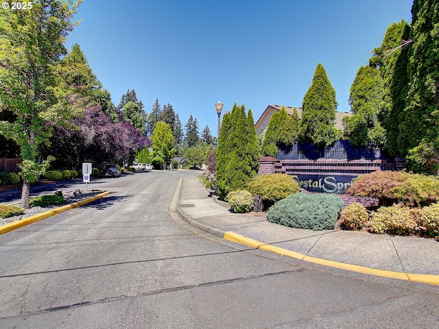 1313 NE 17th Ave, Battle Ground, WA 98604 - view of asphalt road featuring curbs, sidewalks, and street lights